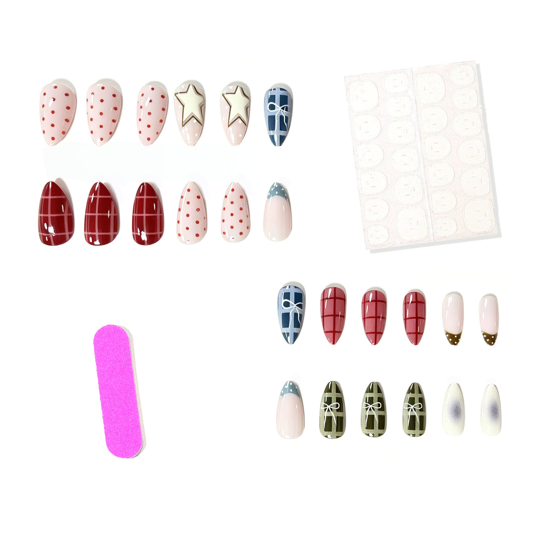 Artistic Themed Nail Extensions Bowlift