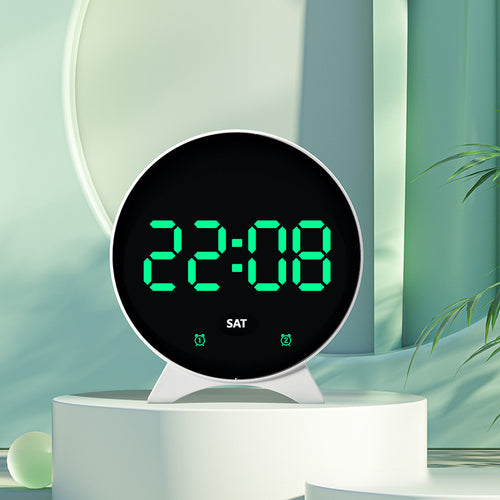 Digital alarm clock with large LED display and dual alarm function Bowlift