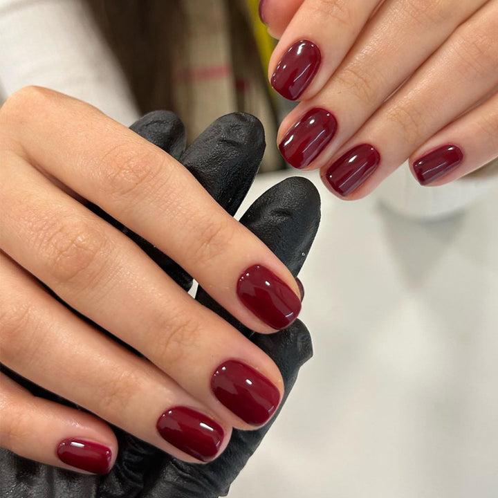 Creative Artistic Press-On Nail Design Bowlift