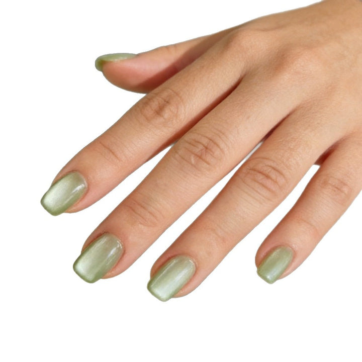 Glossy Elegant Press-On Nail Set Bowlift