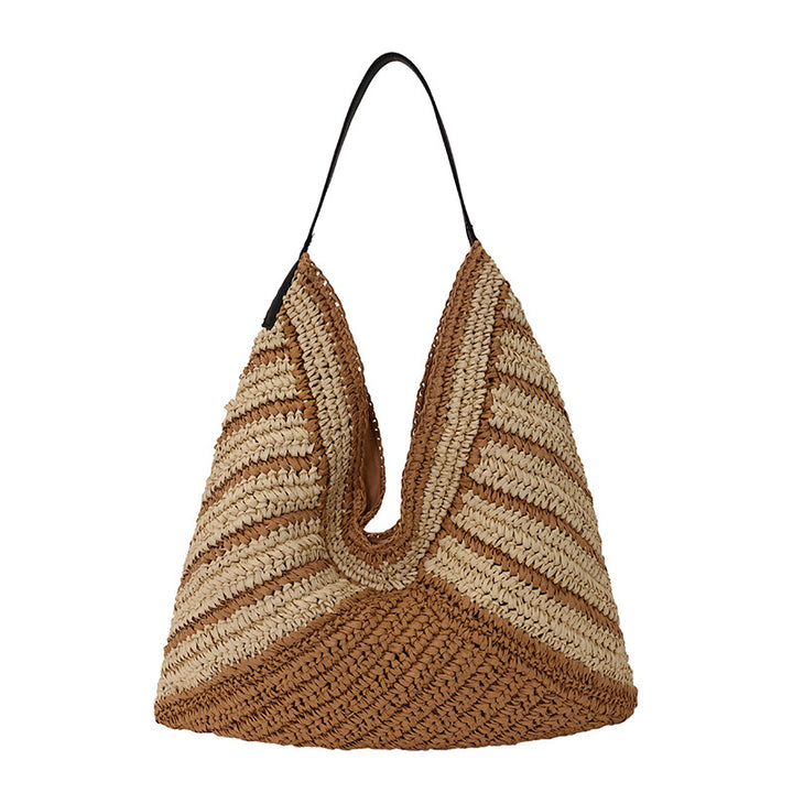 Crocodile-Pattern Beach Bag Bowlift