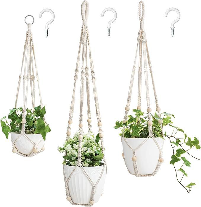 Decorative Macramé Plant Hanger Set