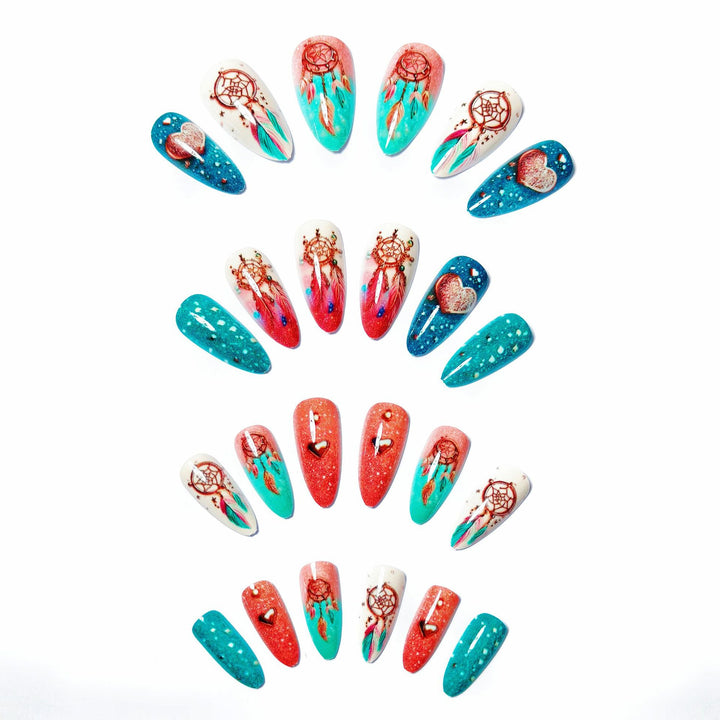 Artistic Dreamcatcher Nail Art Bowlift