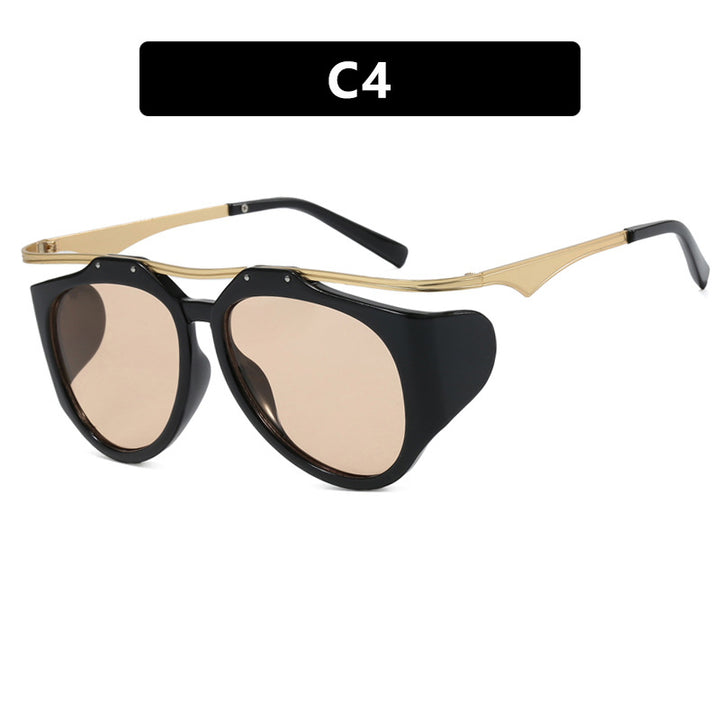 Women's Cat-Eye Sunglasses with Unique Design and Protective Lenses Bowlift