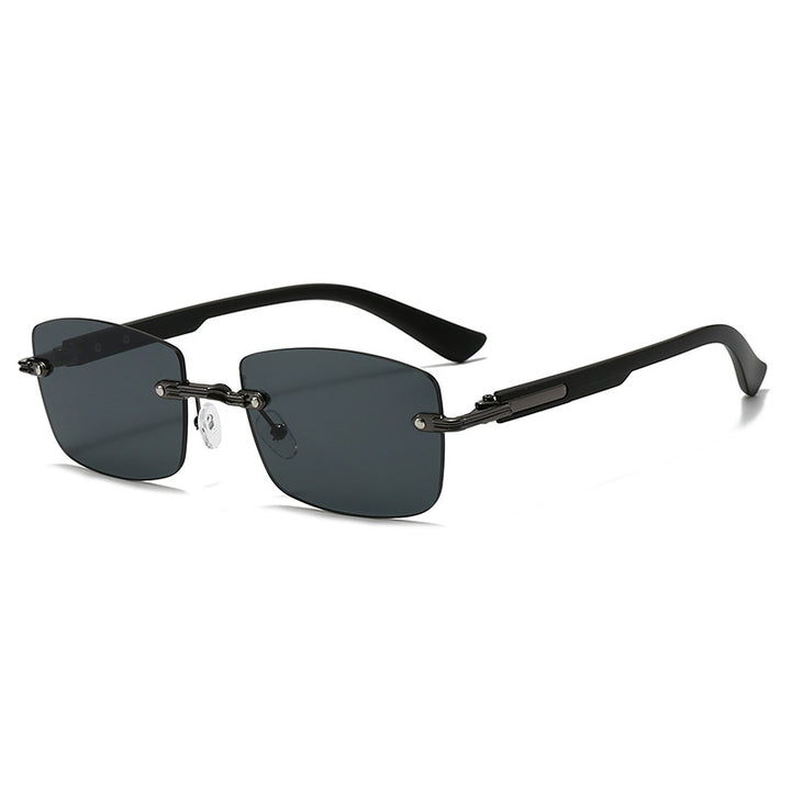 Women's fashionable square sunglasses with elegant wooden accents Bowlift