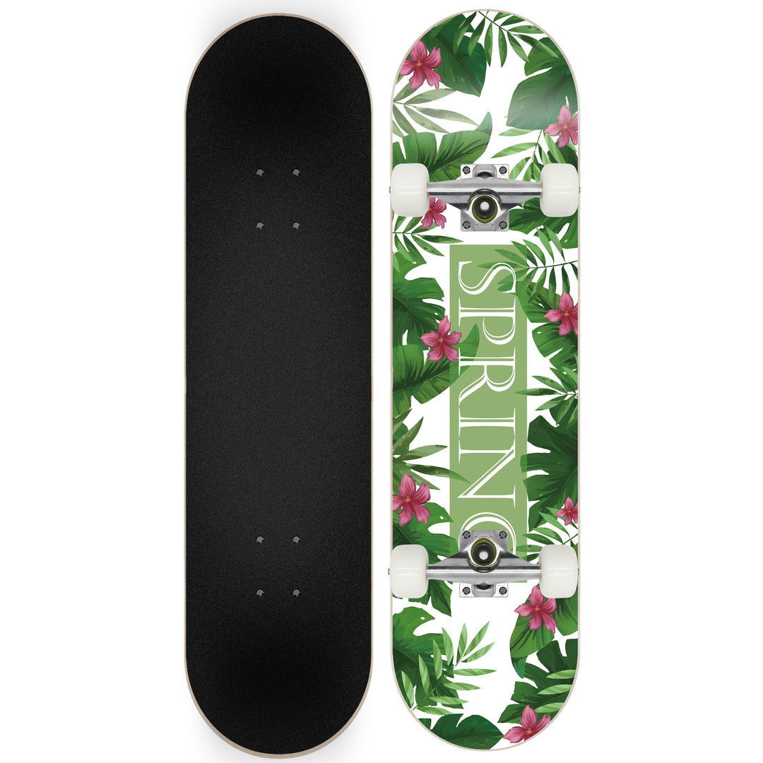 Skateboard with Galaxy Design Bowlift
