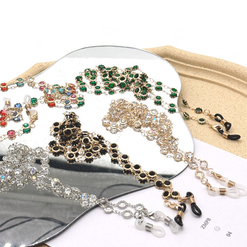 Crystal Chain Eyewear Holder Bowlift
