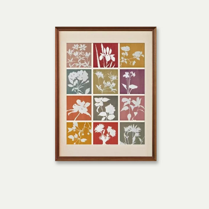 Divided Botanical Print Artwork
