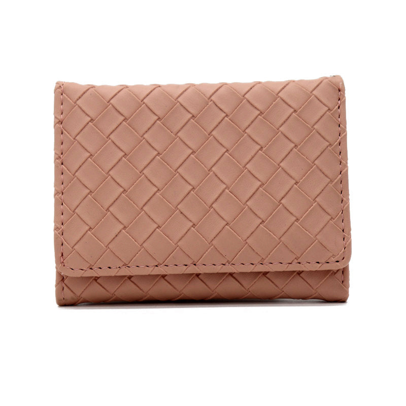 Textured Compact Wallet