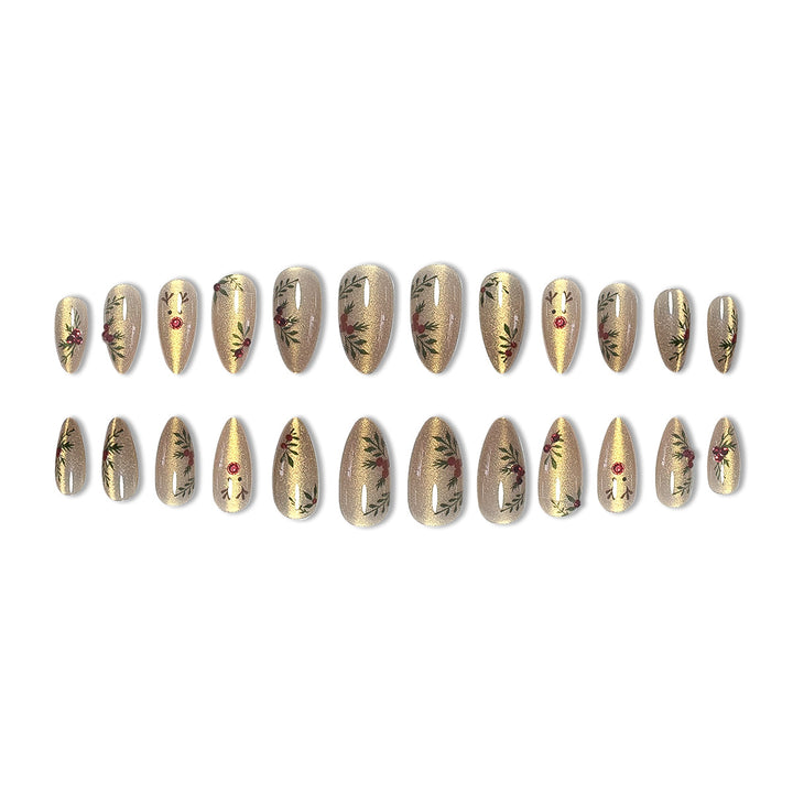 Decorative Holiday Nail Art Extensions Bowlift