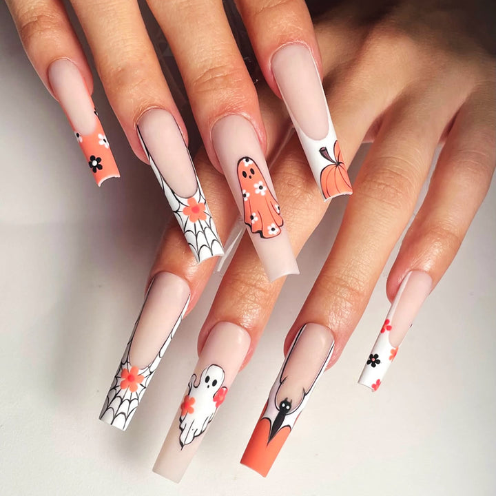 Halloween-Themed Press-On Nails Bowlift