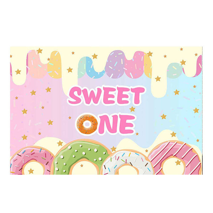 Children's Playful Donut-Themed Wall Art Bowlift