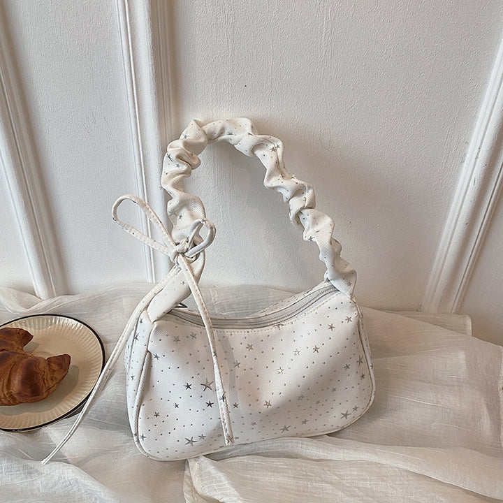 WoChic Slouchy Star-Patterned Handbag Bowlift