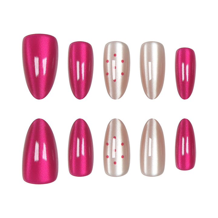 Stylish Stiletto Press-On Nail Set Bowlift