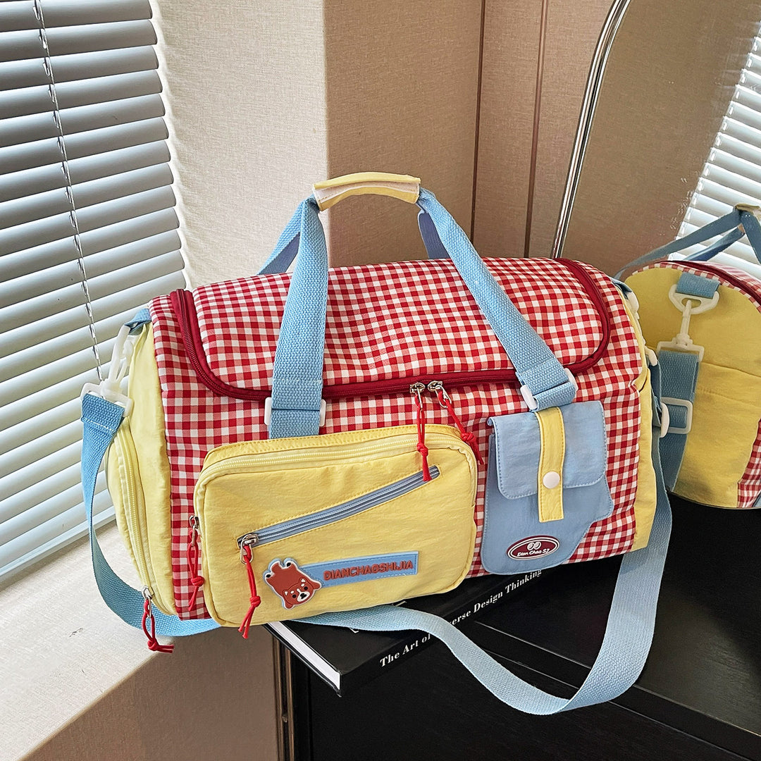 Multi-Pocket Sports Travel Duffle Bowlift
