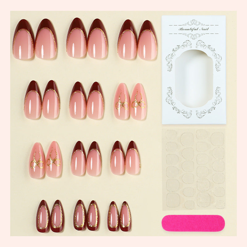 Elegant Gel Nail Art Press-On Collection Bowlift