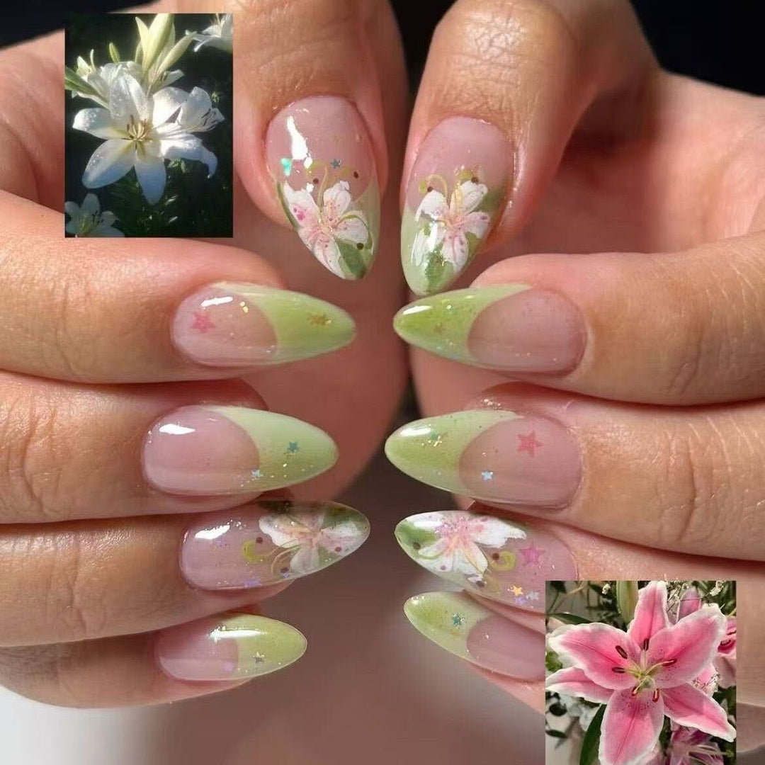 Artistic Stiletto Nail Set Bowlift