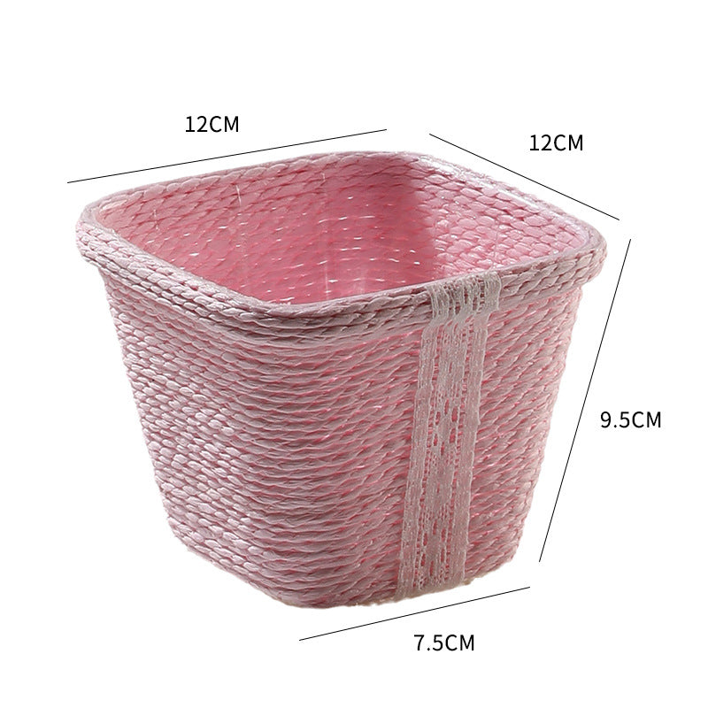 Decorative Woven Planter Bowlift