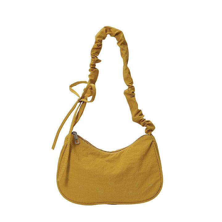 WoTextured Fabric Sling Bag Bowlift