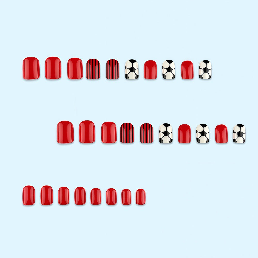 Creative football nail designs Bowlift