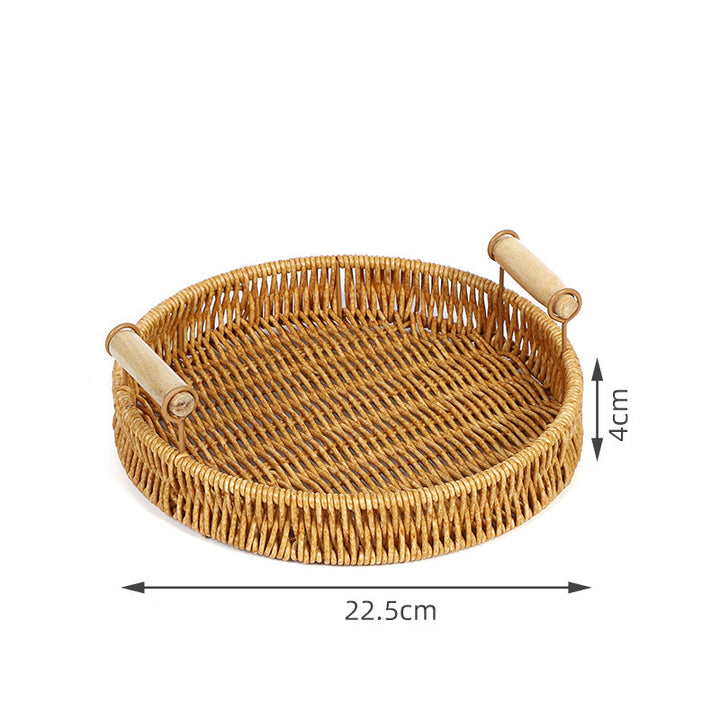 Handcrafted Woven Storage Tray