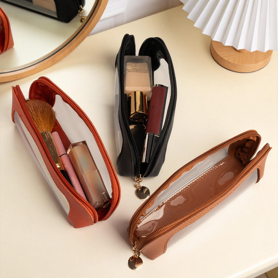 Multi-Functional Clear Window Pencil Case Bowlift