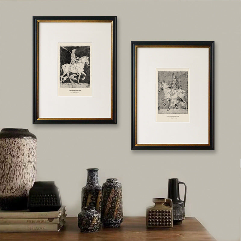 framed historical artworks