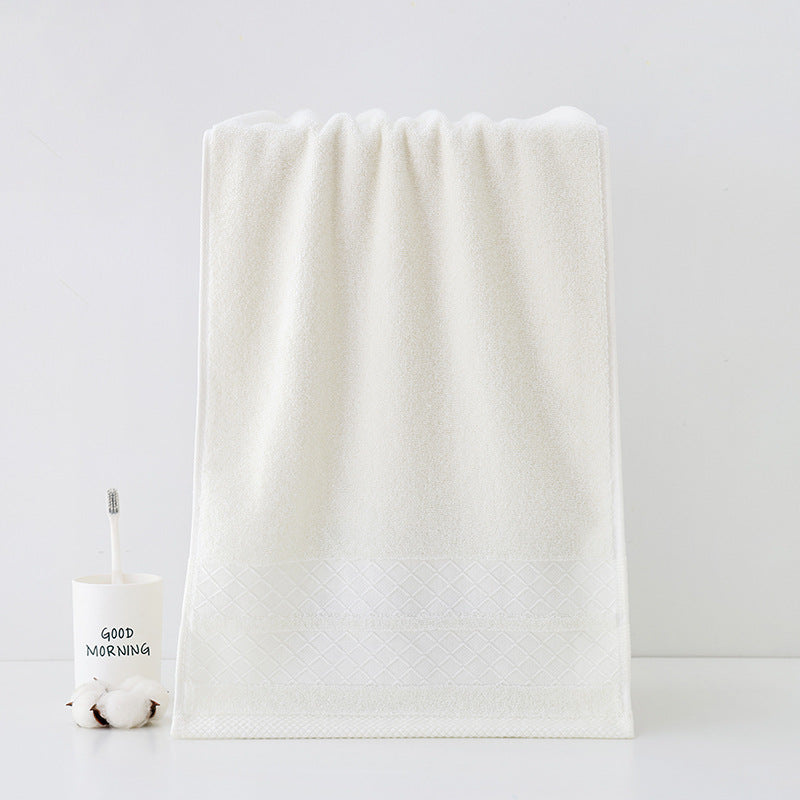 Elegant and Luxurious Terry Bath Towel with Fine Border Bowlift