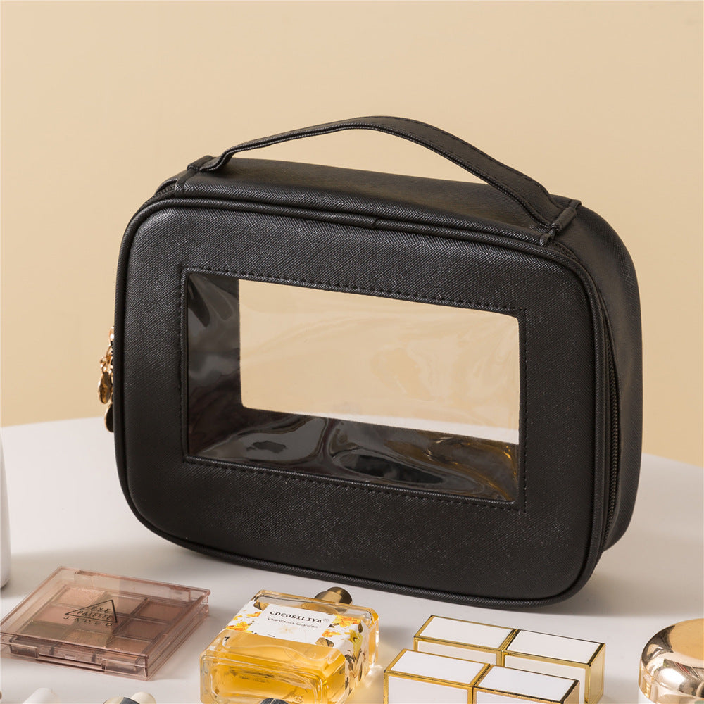 Transparent Cosmetic Storage Case Bowlift