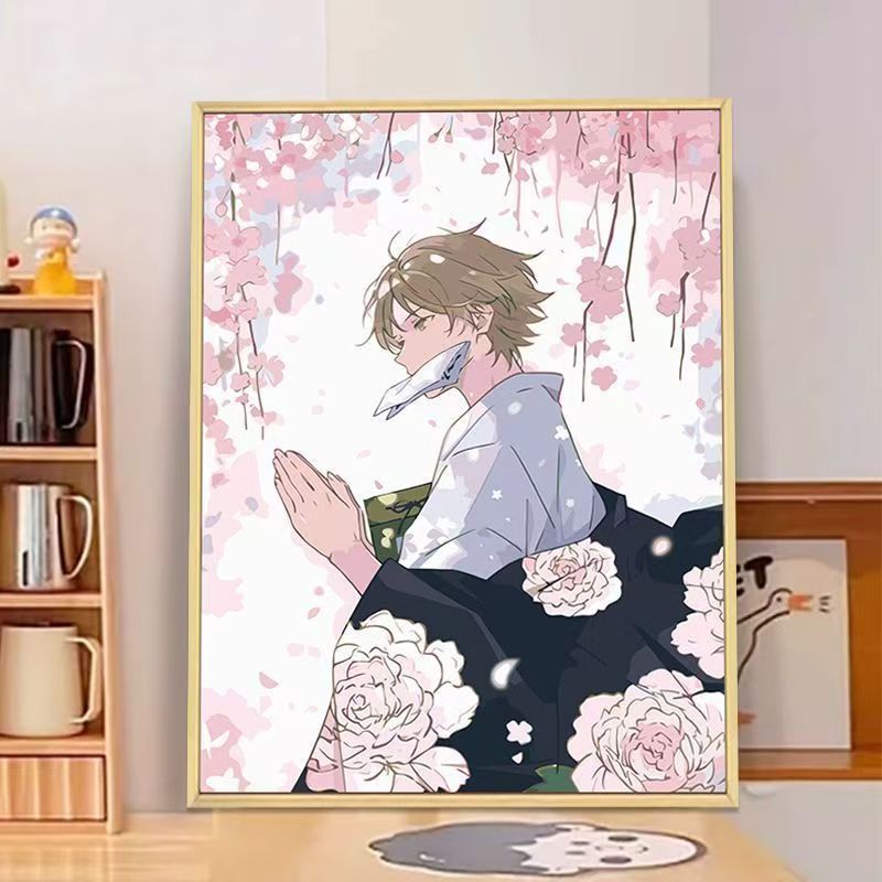 Anime-Inspired Wall Art Print Bowlift