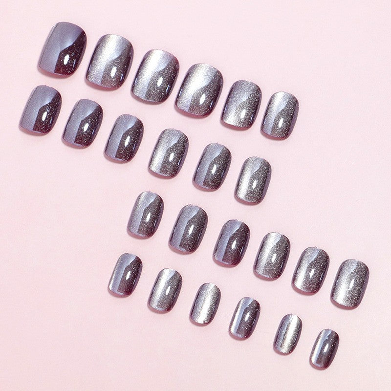Luxe Glitter Press-On Nail Set Bowlift