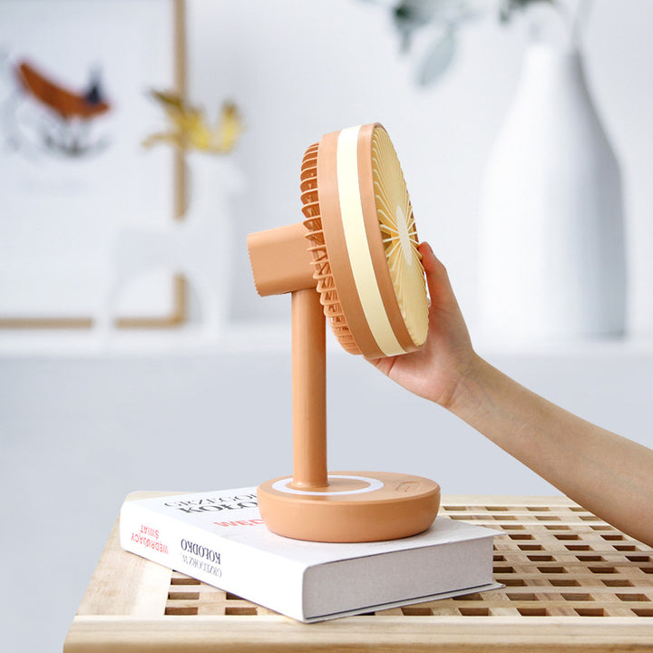 Unisex Portable Table Fan with Flexible Tilt Bowlift