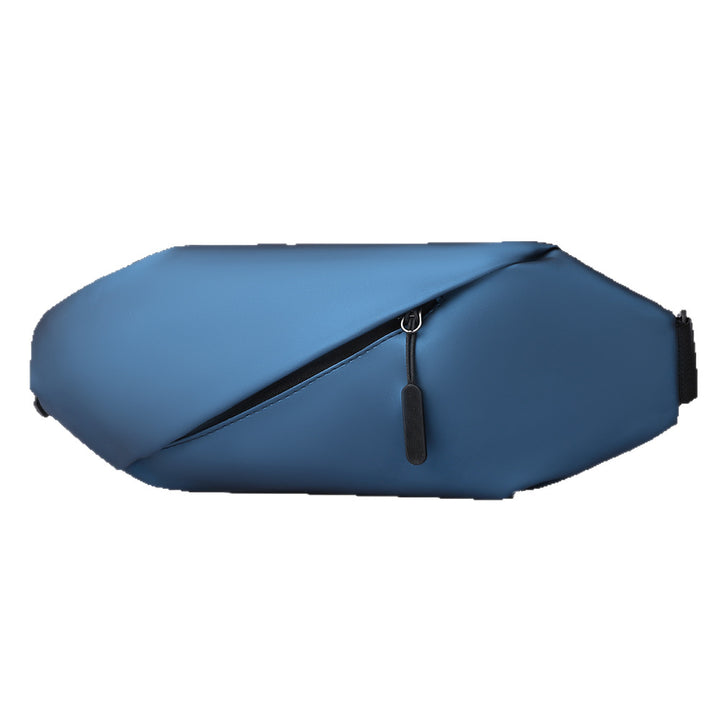 Modern Structured Leather Sling Bag Bowlift