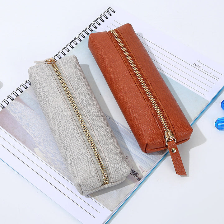 Stylish Leather Pen Case Bowlift