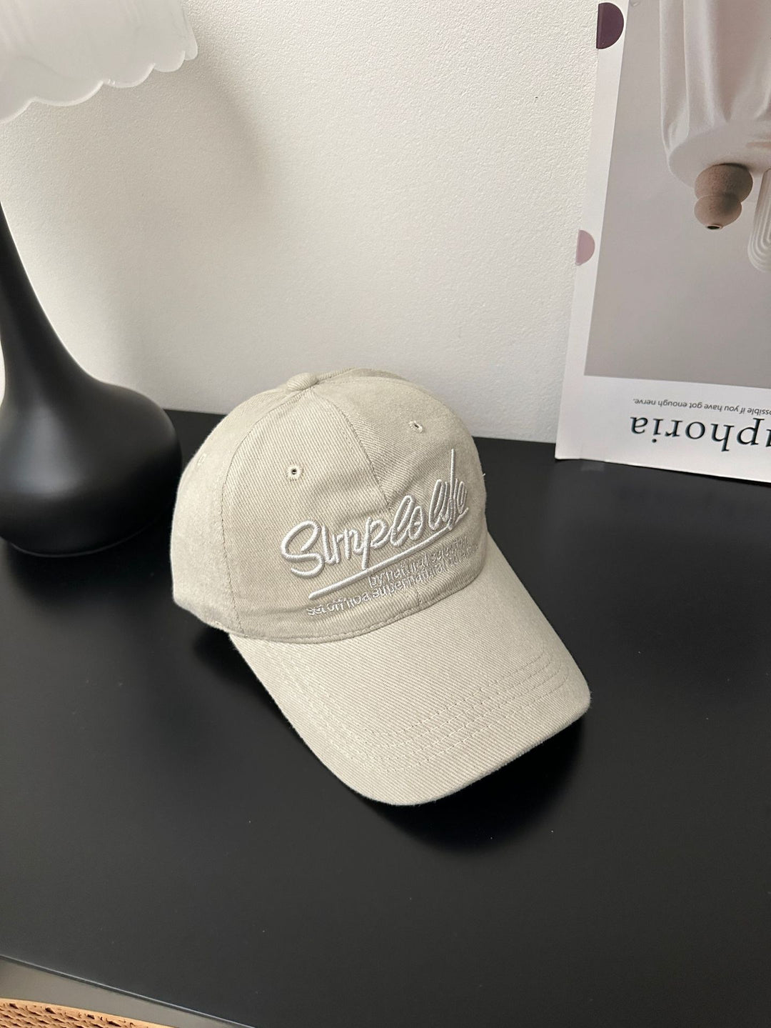 Unisex Casual Fleece-Blend Baseball Cap Bowlift