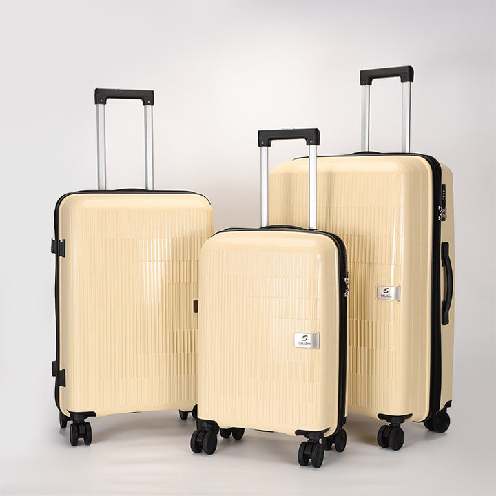 multi-size hardshell spinner luggage set with telescopic handles and double-spinner wheels Bowlift