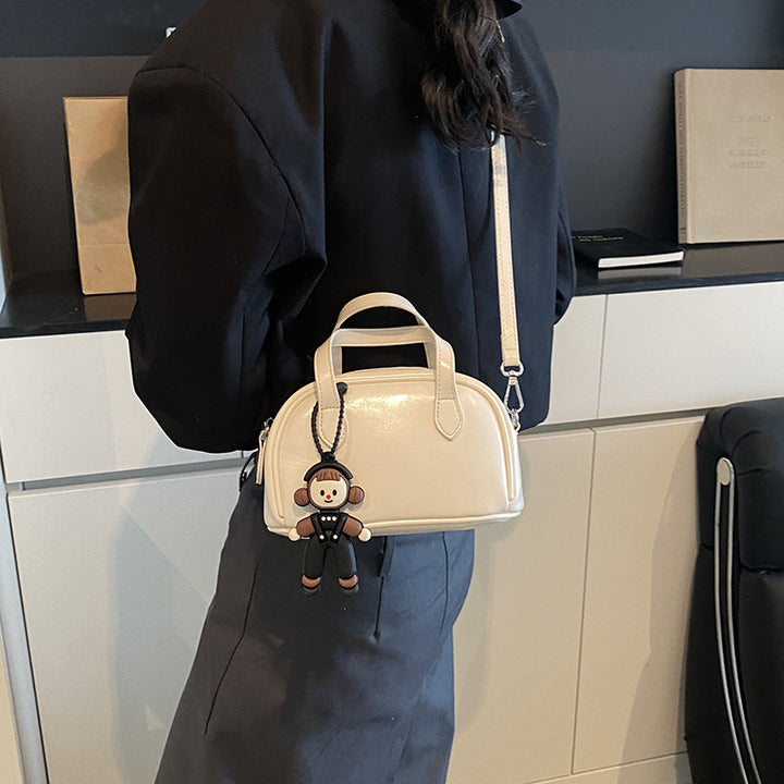 Premium Mini Leather Handbag Bowlift
