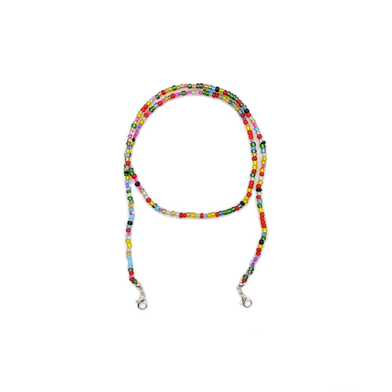 Artistic Beaded Eyewear Chain Bowlift