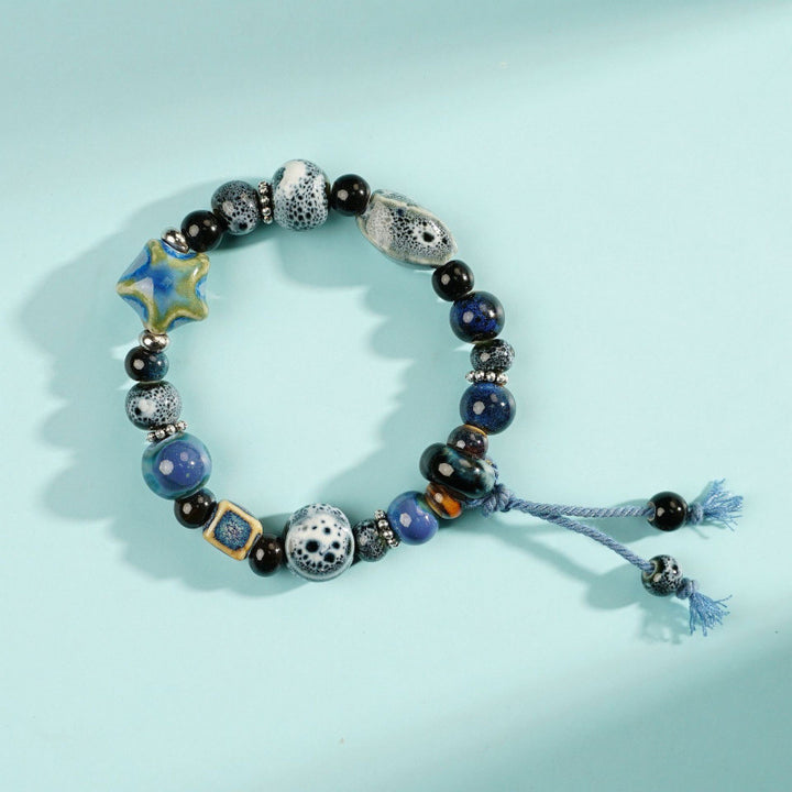 Heart-Shaped Beaded Bracelet Bowlift