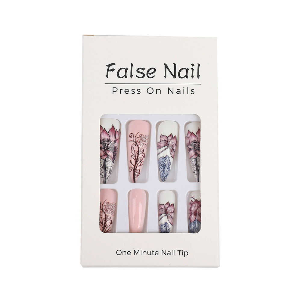 Artificial nails in floral design Bowlift