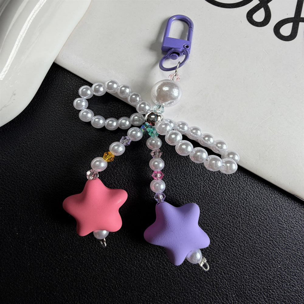Decorative Star Keychain Bowlift