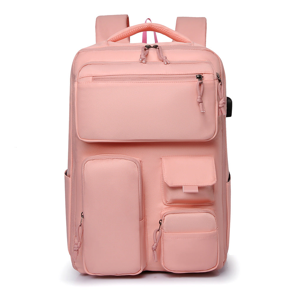 Multi-Pocket Versatile Backpack Bowlift