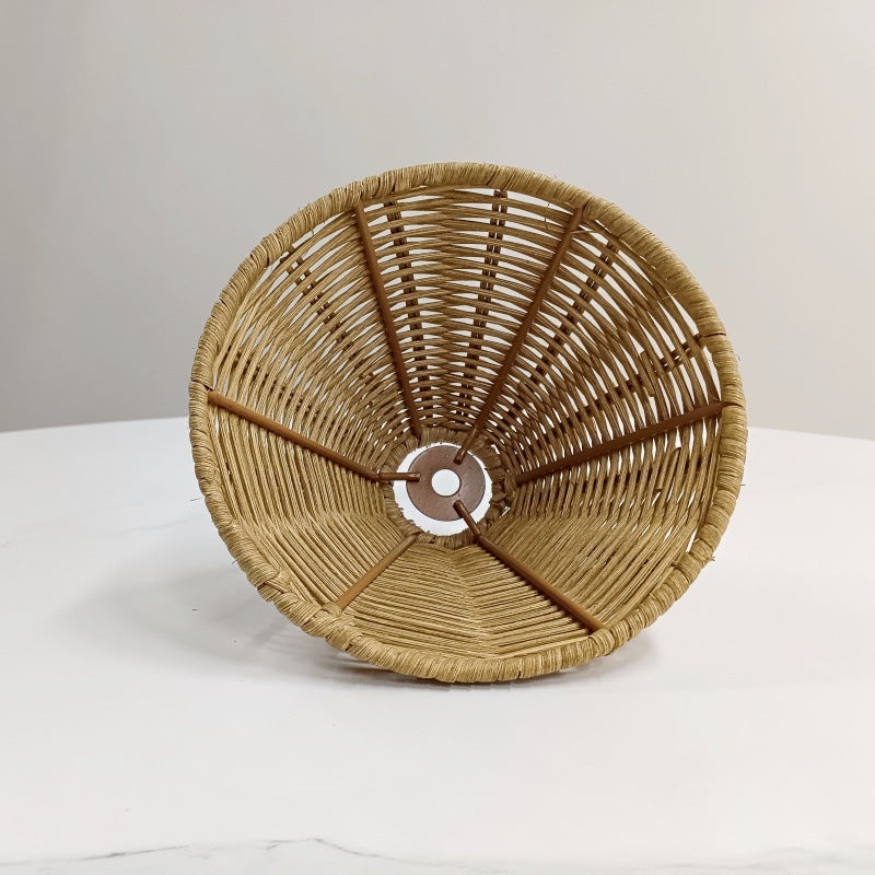 Decorative Woven Lighting Shade Bowlift