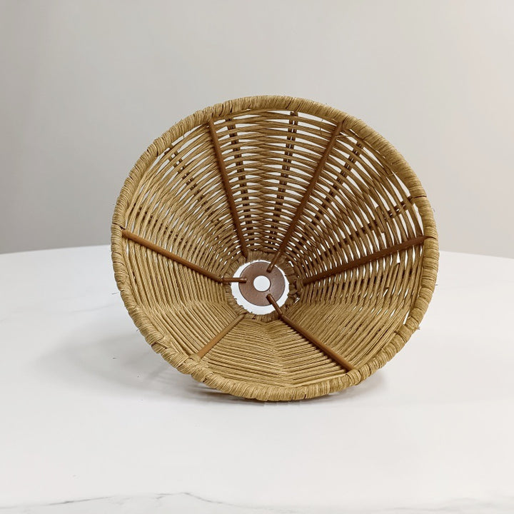 Decorative Woven Lighting Shade Bowlift