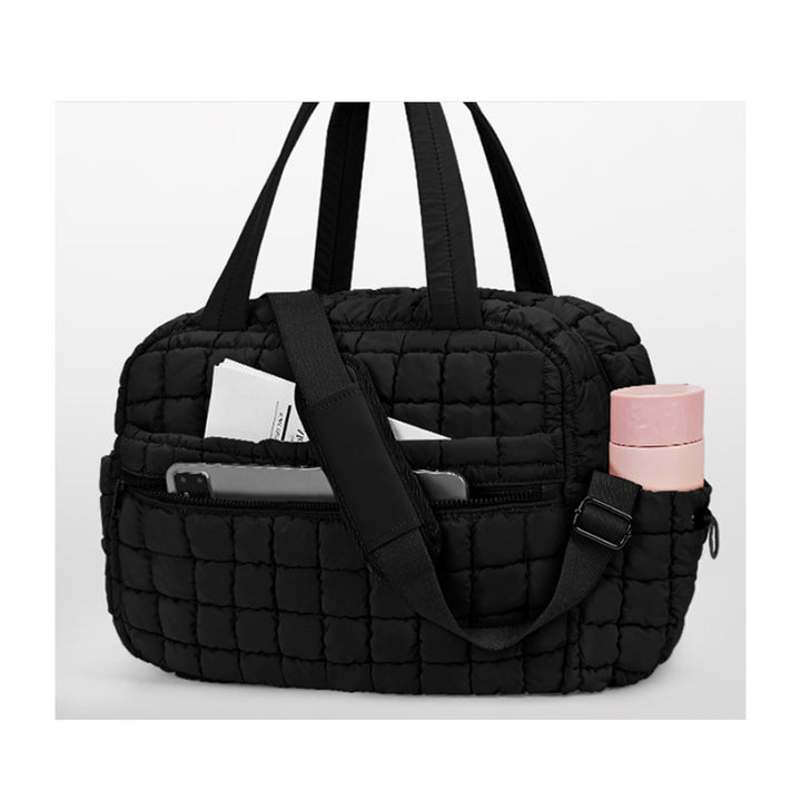 Quilted Multi-Functional Travel Tote Bowlift