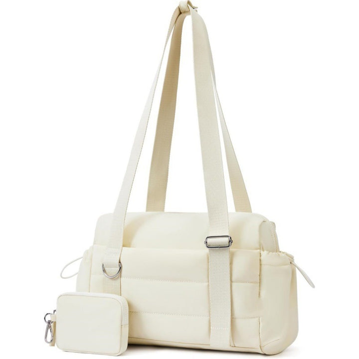 Multifunctional Shoulder Bag with Removable Organizer Bowlift