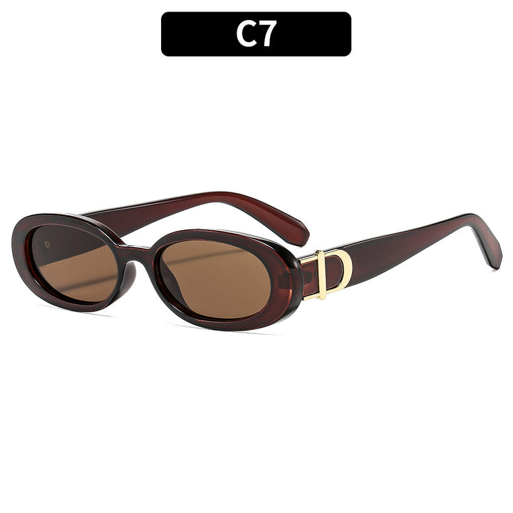Vintage-Inspired Rounded Sunglasses