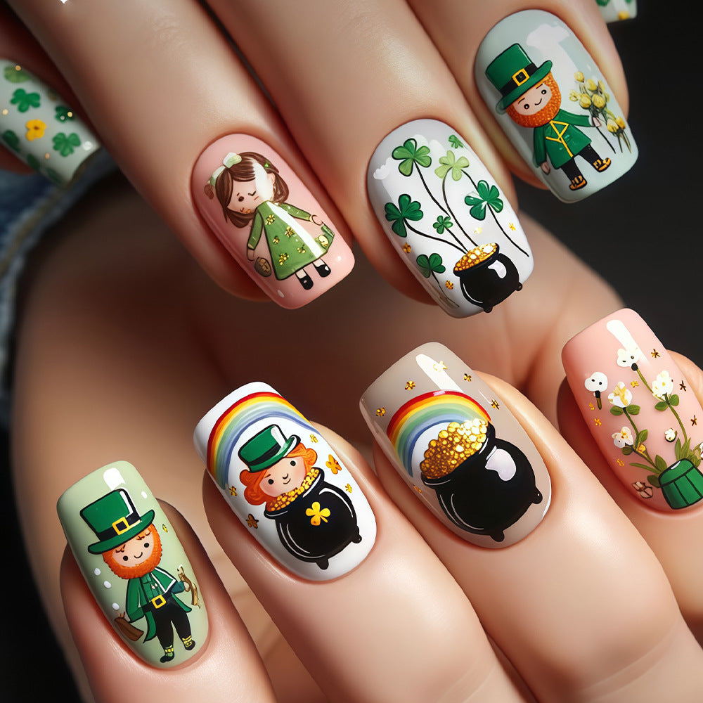 Nail Art Kit with Theme Design Bowlift
