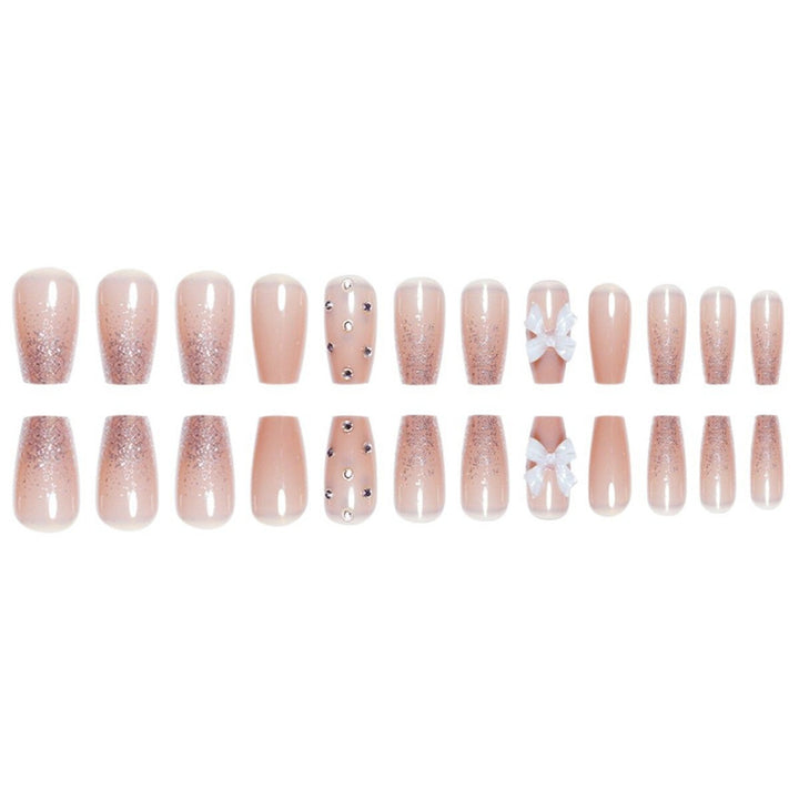 Elegant Press-On Nail Art Extensions Bowlift