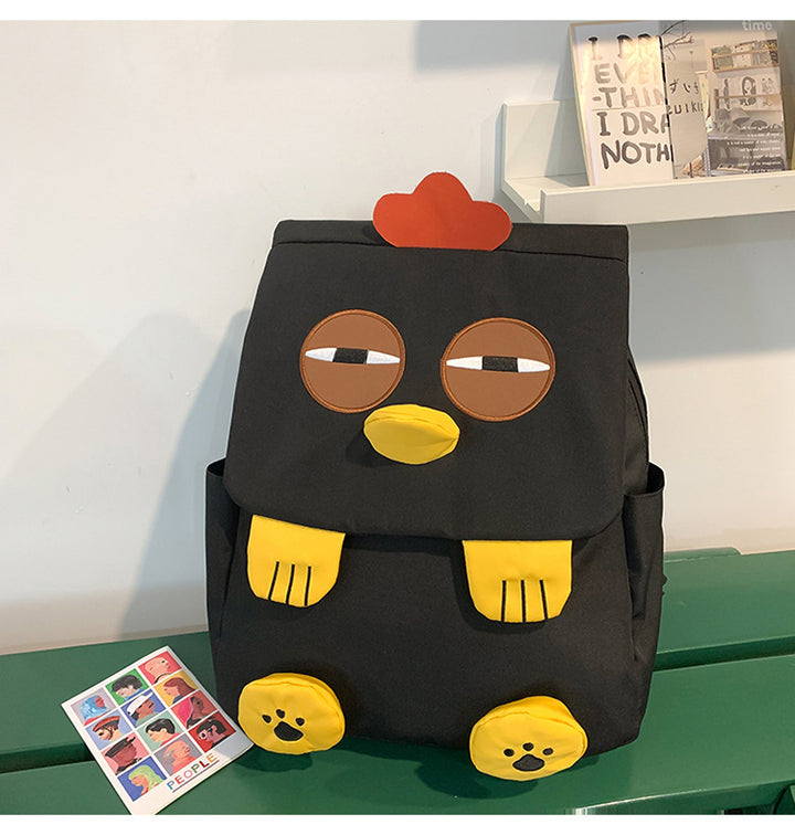 Cute Chicken-Themed Plush Backpack Bowlift